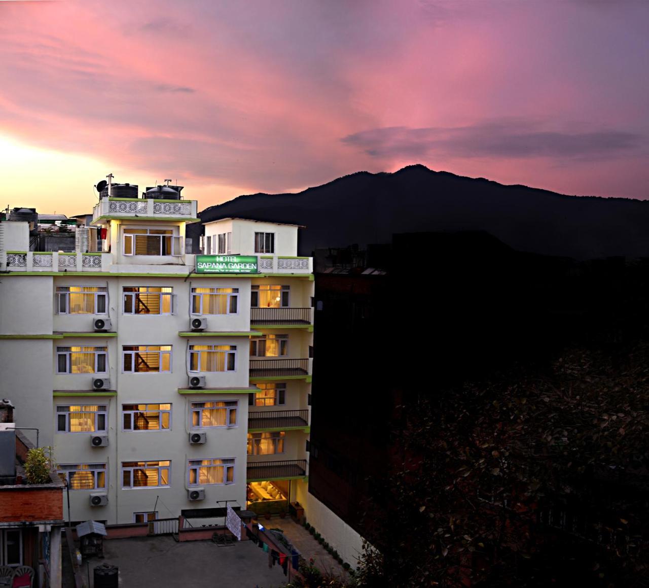 Hotel Sapana Garden Thamel Catmandu Exterior foto